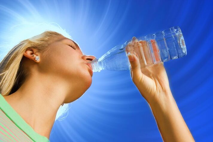 fluid intake during a diet