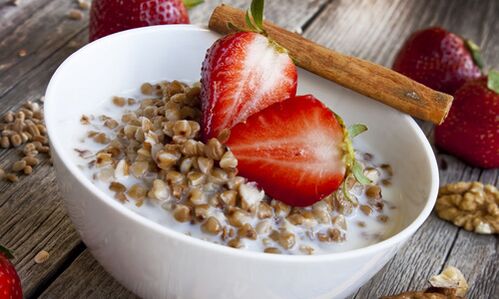 diet with kefir and buckwheat for weight loss