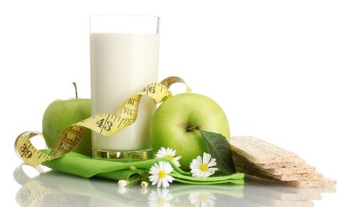 kefir with fruit to lose weight